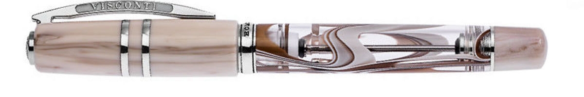 Visconti Homo Sapiens Demonstrator Bronze Swirl Oversized Fountain Pen-10205