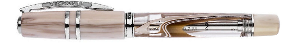 Visconti Homo Sapiens Demonstrator Bronze Swirl Oversized Rollerball Pen-10209