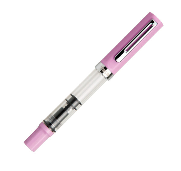 TWSBI ECO Pastel Pink Fountain Pen Closed