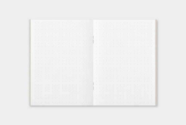 Traveler's 014 Dot Grid Passport Refill Open