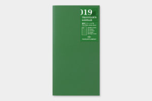 Traveler's 019 Free Diary Weekly Memo Regular Size Refill Cover