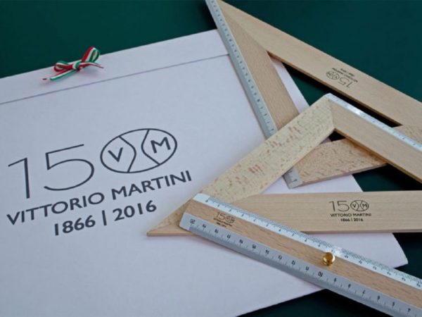 Technical Drawing Set Vittorio Martini 1866 150° beech wood-0