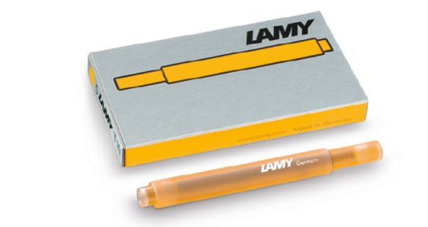 Lamy T10 mango Cartridges-0