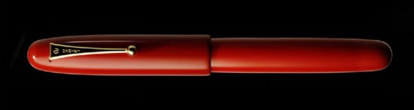 Namiki Emperor Urushi Fountain Pen Vermillion Front