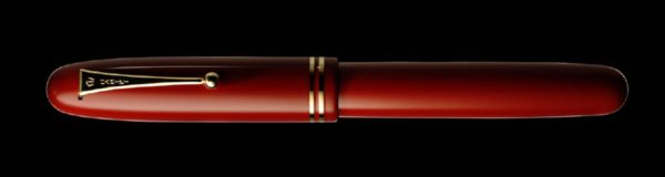 Namiki Emperor Urushi Fountain Pen Vermillion with Rings
