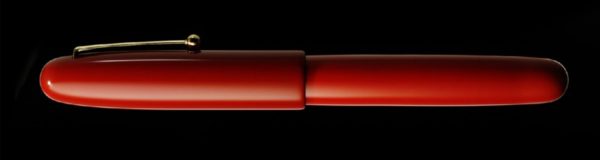 Namiki Emperor Urushi Fountain Pen Vermillion Side