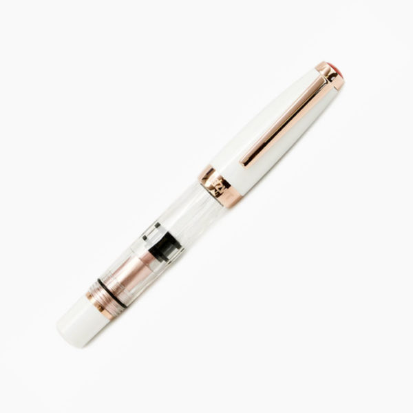 TWSBI Diamond Mini White RG Trim Fountain Pen Closed