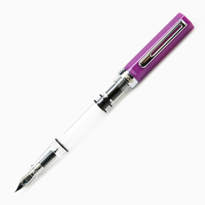 TWSBI ECO Lilac Fountain Pen Open
