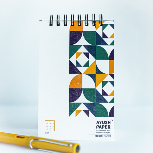 Ayush Paper Pocket Cover Dotted