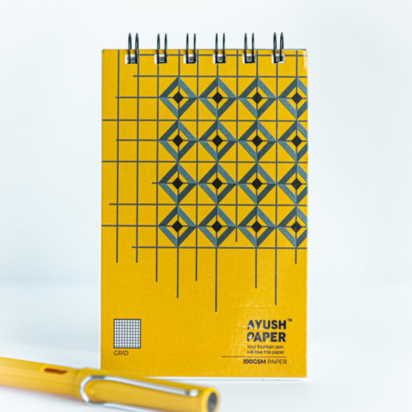 Ayush Paper Pocket Cover Grid