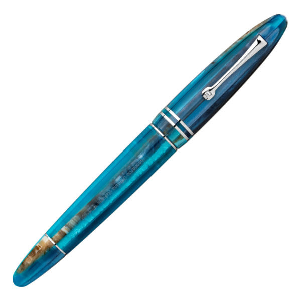 Leonardo Furore Grande Blue Hawaii Closed Fountain Pen