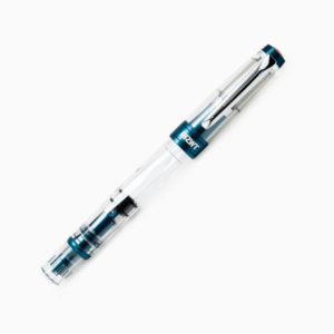TWSBI 580 ALR Prussian Blue Fountain Pen Closed
