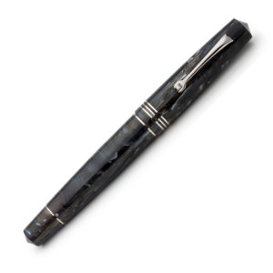 Leonardo Momento Zero Horn Rhodium Trim Fountain Pen
