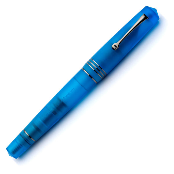 Leonardo Pura Aquablue Ruthenium Trim Fountain Pen