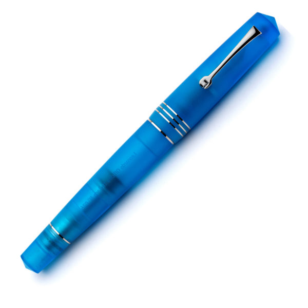 Leonardo Pura Aquablue Rhodium Trim Fountain Pen