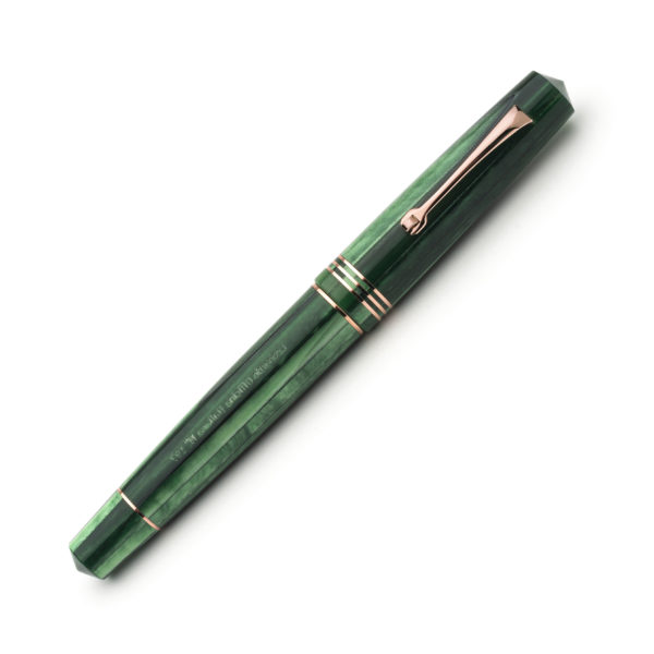 Leonardo Momento Zero Seaweed Green Rose-Gold Closed