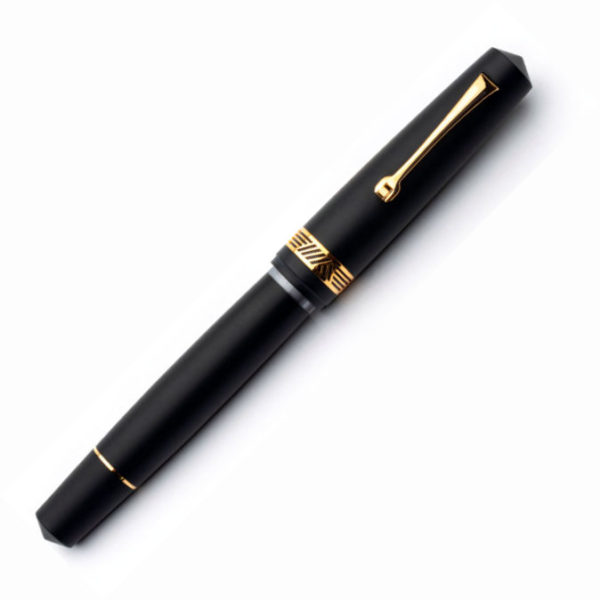 Leonardo Magico Matte Black Gold Trim