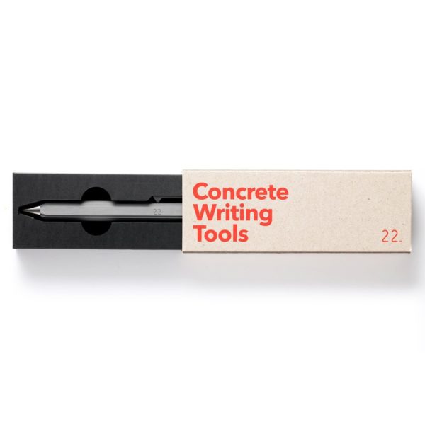 22 Studio Contour Ballpoint Pen Grey Boxed