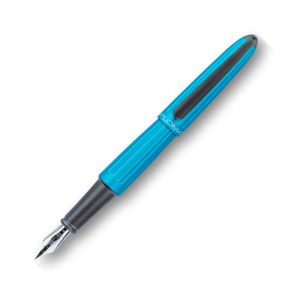Diplomat Aero Turquoise Fountain Pen Steel