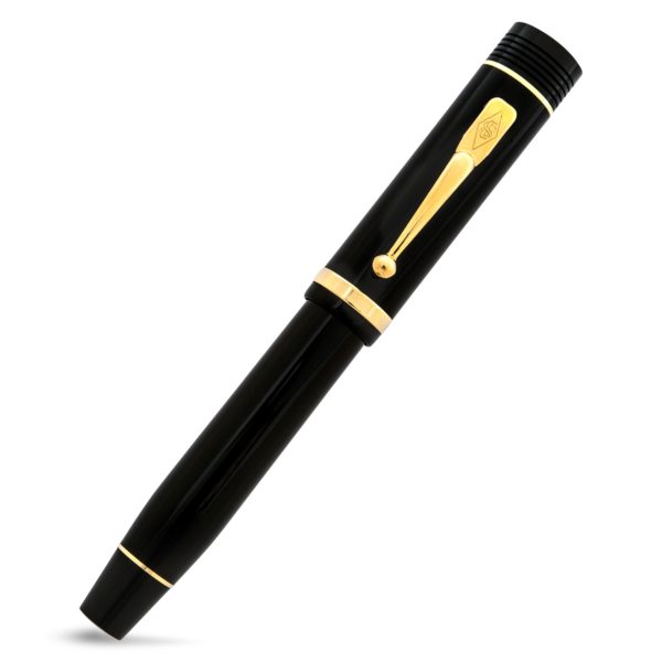 Conway Stewart Fountain Pen Churchill Classic Black Closed