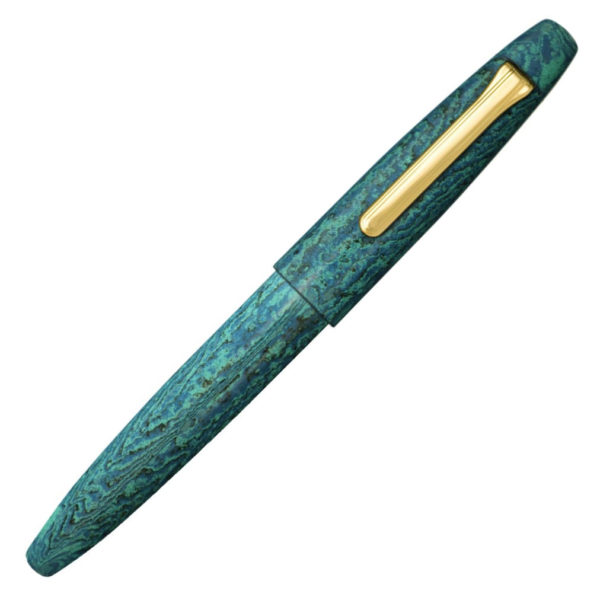 Sailor Naginata Togi Green Echo Fountain Pen Closed