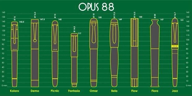 Opus 88 pens online