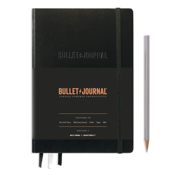 Leuchtturm 1917 A5 Bullet Journal Black
