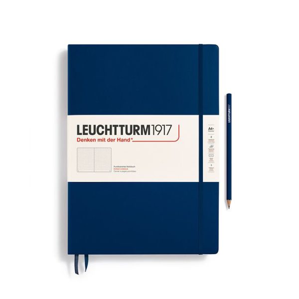 Leuchtturm A4+ Classic Navy Dotted
