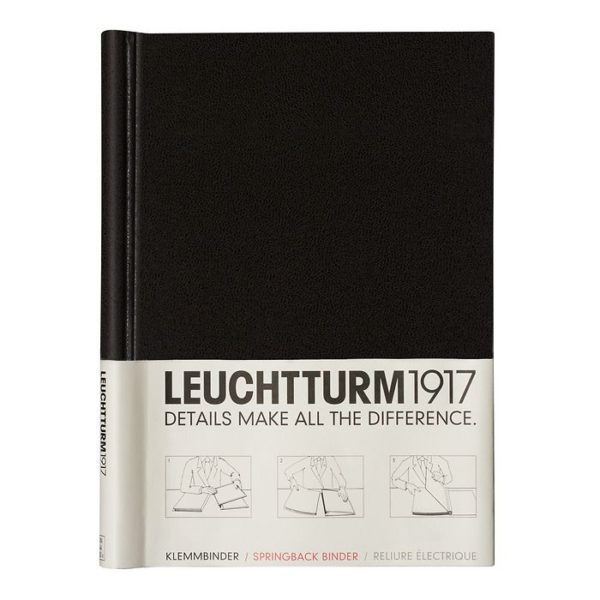 Leuchtturm Springback Binder Black
