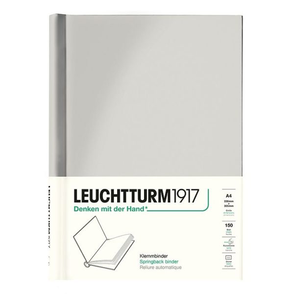 Leuchtturm Springback Binder Light Grey