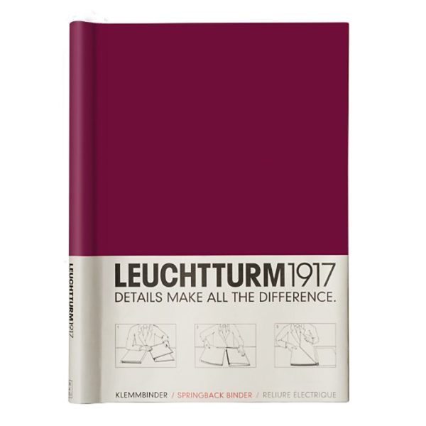 Leuchtturm Springback Binder Port Red