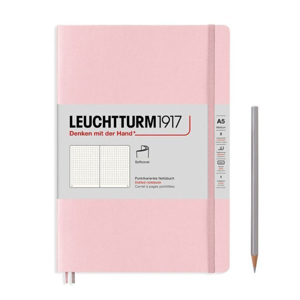 Leuchtturm 1917 A5 Softcover Notebook Powder Dotted