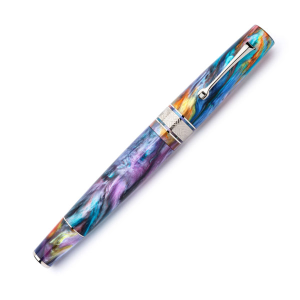 Leonardo Supernova Silver Trim Closed Fountain Pen