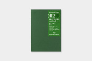 Traveler's 002 Grid Passport Passport Refill Cover