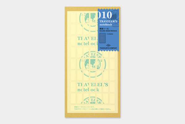 Traveler's 010 Double Sided Stickers Refill Cover