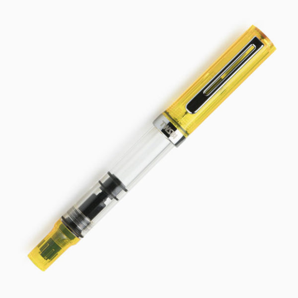 TWSBI ECO Transparent Yellow Fountain Pen Closed
