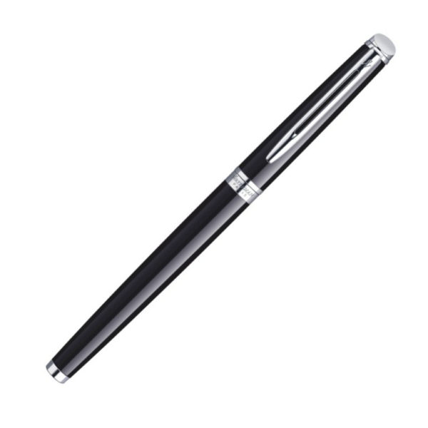 Waterman Hemisphere Black Chrome Trim Fountain Pen