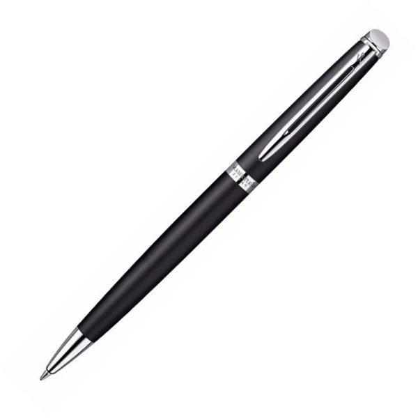 Waterman Hemisphere Matt Black Chrome Trim Ballpoint