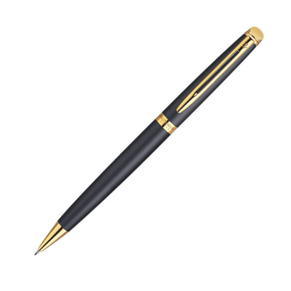 Waterman Hemisphere Matt Black Gold Trim Mechanical Pencil