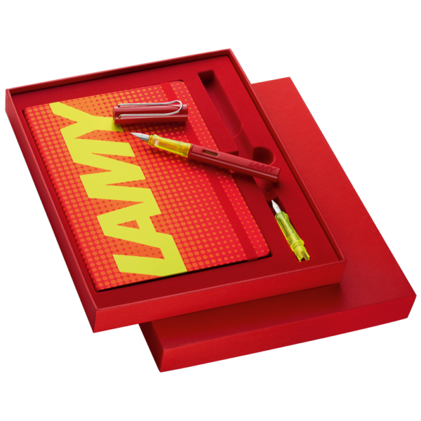 Lamy Al Star Glossy Red Box Set