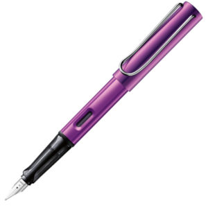 LAMY Al-Star Lilac Fountain Pen Open