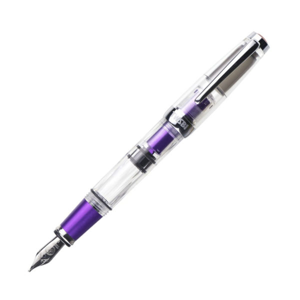 TWSBI Diamond Mini AL Grape Open