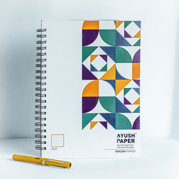 Ayush Paper A4 + Cover Dotted