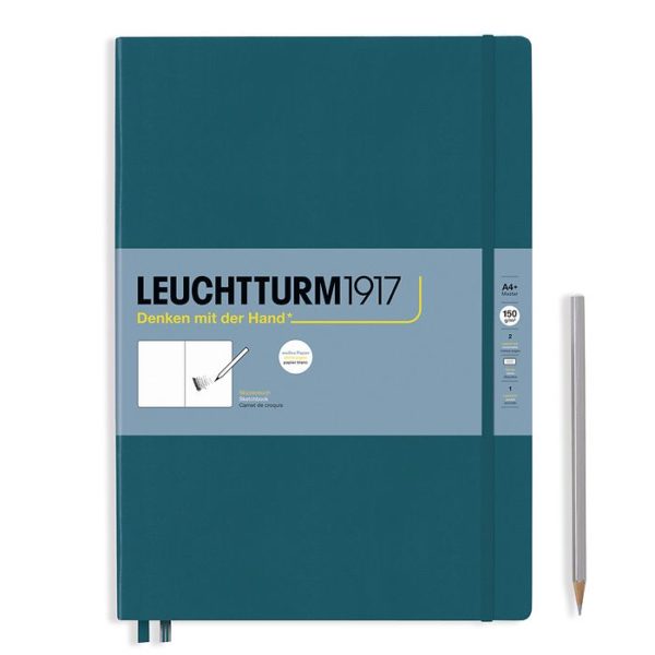 Leuchtturm Sketchbook A4 Master Pacific Green