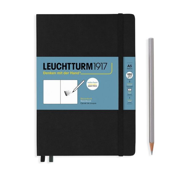 Leuchtturm Sketchbook A5 Black