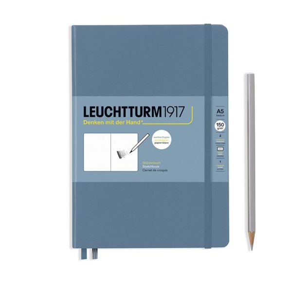 Leuchtturm Sketchbook A5 Stone Blue