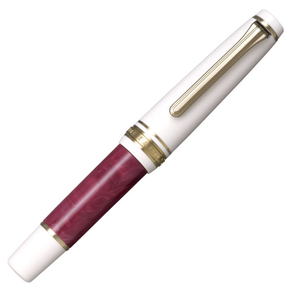 Sailor Rencontre Bordeaux Fonce Fountain Pen Closed