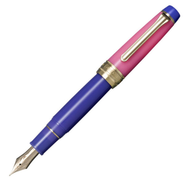 Sailor Professional Gear KOP Spring Sky Fountain Pen Open