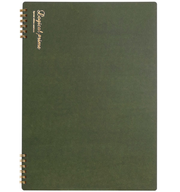 Taccia A4 Green Ringed Logical Prime Notebook