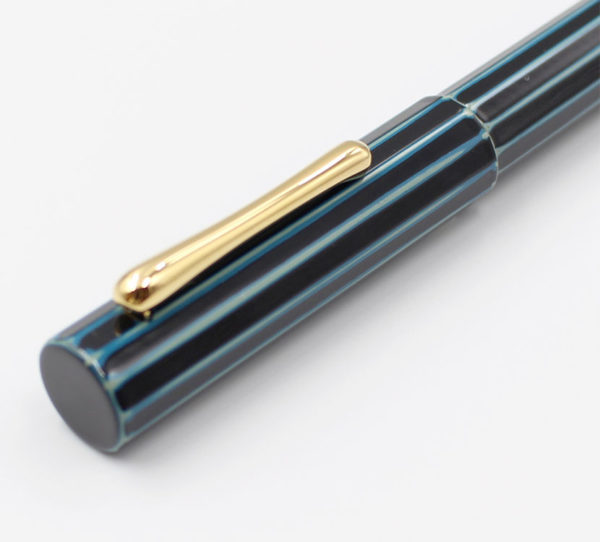 Taccia Kaku-Tate Asagi Urushi Fountain Pen Cap